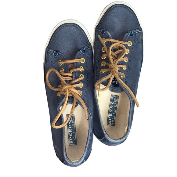 Sperry Seacoast Canvas Sneakers 5M - Picture 5 of 8